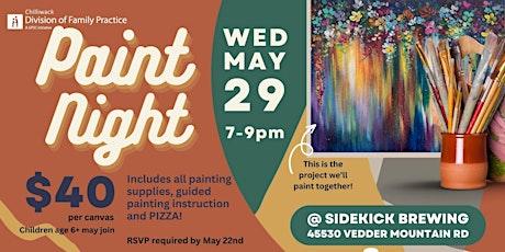 Paint Night at Side Kick Brewing