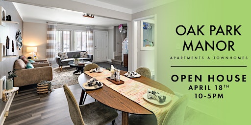 Image principale de Open House at Oak Park Manor