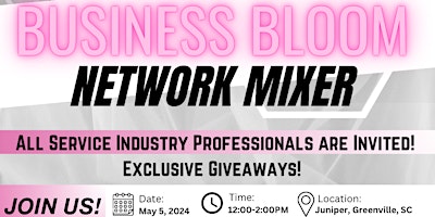 Imagem principal do evento Business Bloom Network Mixer