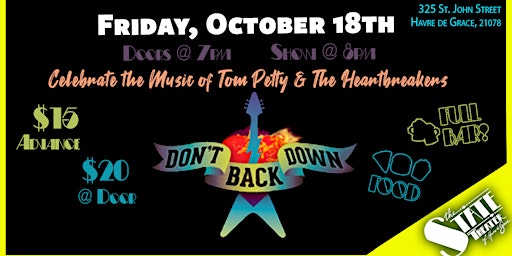Image principale de Don't Back Down - Celebrate the Music of Tom Petty & The Heartbreakers