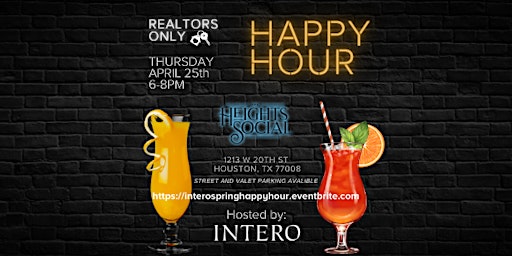 Primaire afbeelding van Happy Hour for REALTORS!