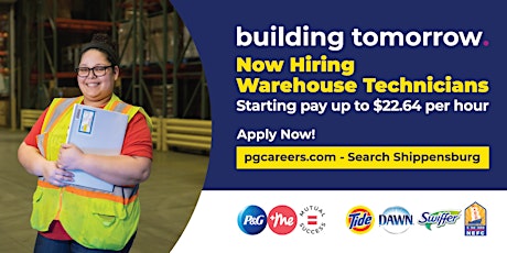 Procter & Gamble: May 10th Hiring Event-Nightshift Forklift Operators!