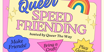 Imagem principal do evento Queer Speed Friending