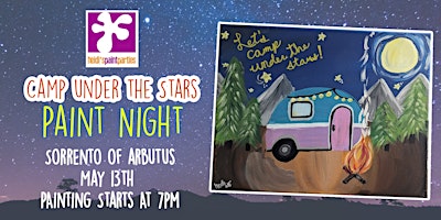 Immagine principale di Camp under the stars - Paint Night 