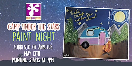 Imagem principal de Camp under the stars - Paint Night