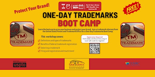 Primaire afbeelding van One-Day Trademarks Boot Camp