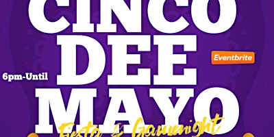 Cinco Dee Mayo Game Night & Fiesta primary image