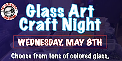 Image principale de Glass Art Craft Night at EGP Oceanside
