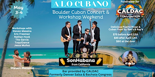 Imagen principal de A Lo Cubano - Cuban Concert Weekend , workshops and more!