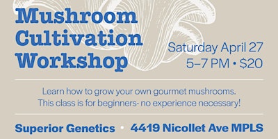 Beginners Mushroom Cultivation Workshop primary image