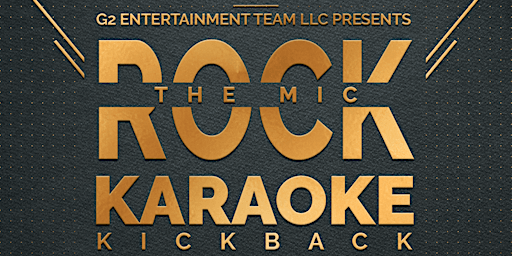 Imagem principal do evento Rock The Mic: Karaoke Kickback (25+)