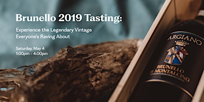 Primaire afbeelding van Discover the Magic of Brunello 2019: A Landmark Vintage You Have to Taste!