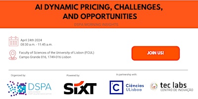 Imagem principal do evento AI Dynamic Pricing, Challenges, and Opportunities