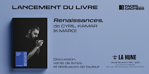 Primaire afbeelding van Lancement du livre « Renaissances » de Cyril Kamar (K-Maro)