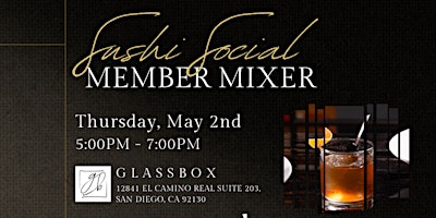 Imagen principal de Sushi Social & Member Mixer