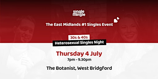 Primaire afbeelding van Singles Night at The Botanist (30s & 40s)