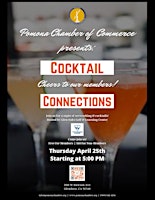 Primaire afbeelding van April Cocktail Connections - Pomona Chamber of Commerce