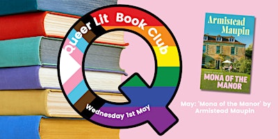 Imagem principal do evento Queer Lit Book Club: May