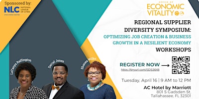 Image principale de Regional Supplier Diversity Symposium: MWBE & Entrepreneur Workshops