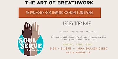 Image principale de The Art of Breathwork: An Immersive Breathwork Experience and Panel