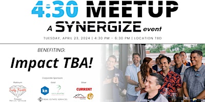 Imagen principal de Synergize 4:30 Meetup: April 2024