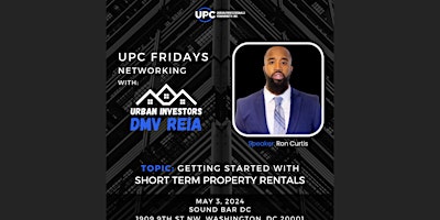 UPC Fridays Networking (Short Term Property Rentals) primary image