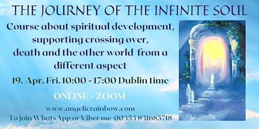 Infinite soul - Course about life and death and supporting crossing over primary image