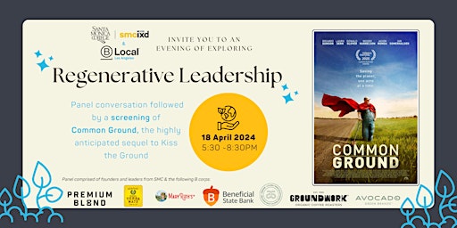 Imagem principal do evento An evening exploring Regenerative Leadership