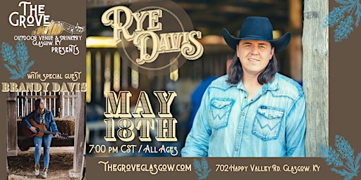 Rye Davis at The Grove featuring Brandy Davis