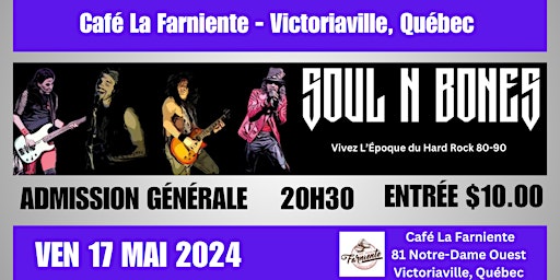 Soul n’ Bones - Victoriaville primary image