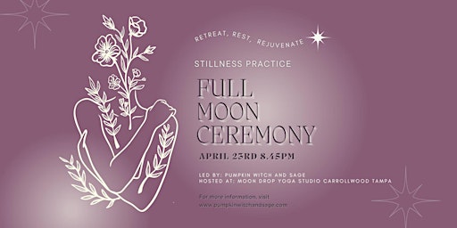 Pink Full Moon in Scorpio Ceremony  primärbild