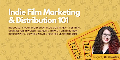 Indie Film Marketing & Distribution 101 primary image