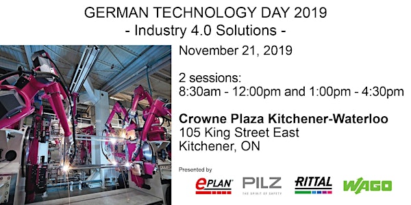 German Technology Day 2019 - Industry 4.0 Solutions