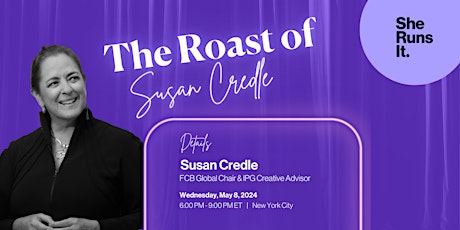 IN-PERSON EVENT: The Roast of Susan Credle