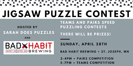 Bad Habit Brewing Jigsaw Puzzle Contest primary image