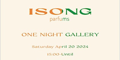 Image principale de ISONG PARFUMS One Night Gallery