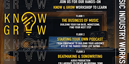 Beats X Books: Know & Grow Music Industry Workshop primary image