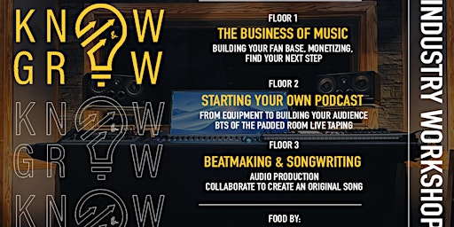 Imagem principal de Beats X Books: Know & Grow Music Industry Workshop