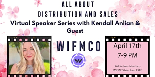 All About DISTRIBUTION and SALES with Kendall Anlian primary image