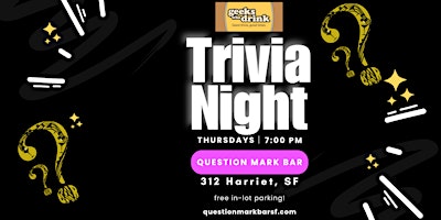 Image principale de Trivia Night Thursdays