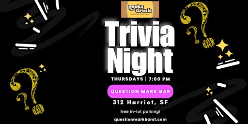 Imagem principal do evento Trivia Night Thursdays