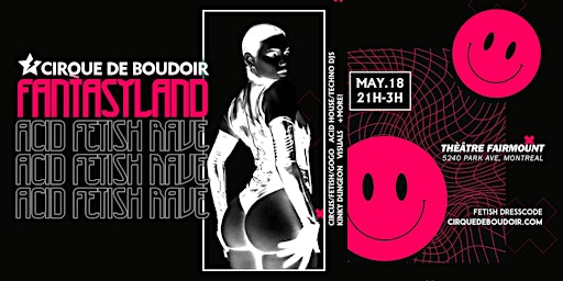 Primaire afbeelding van Cirque De Boudoir FANTASYLAND - 90's ACID RAVE