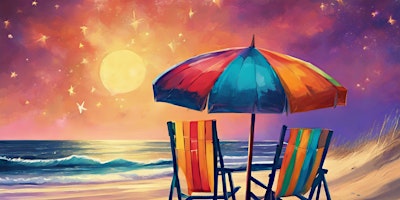 Immagine principale di Things To Do Near Cape May, NJ - Canvas & Cocktails Adult Paint Night BYOB 