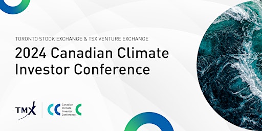 Imagem principal do evento 2024 Canadian Climate Investor Conference