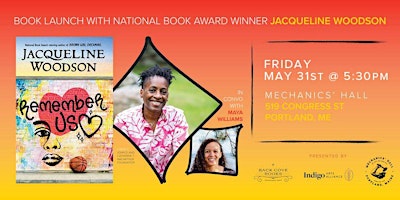 Imagem principal de Remember Us: Jacqueline Woodson Book Launch