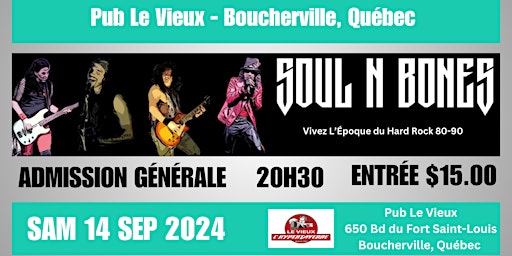 Imagem principal do evento Soul n’ Bones - Boucherville