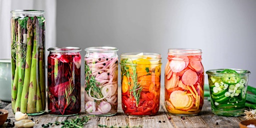 Primaire afbeelding van UBS VIRTUAL Cooking Class: Quick Pickling for Spring and Summer Veggies