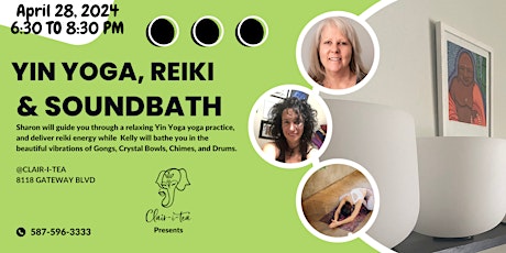 Yin Yoga, Reiki and Soundbath