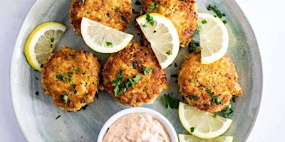 Image principale de UBS VIRTUAL Cooking Class: Jerome Grant's Maryland Crab Cakes & Remoulade