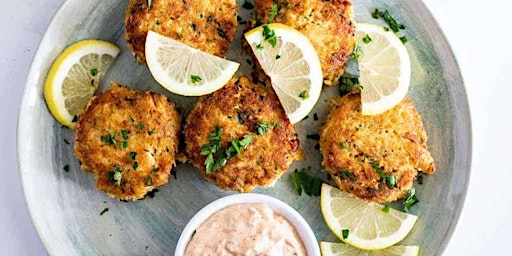 UBS VIRTUAL Cooking Class: Jerome Grant's Maryland Crab Cakes & Remoulade primary image